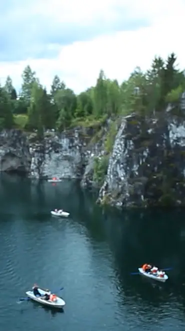 Мраморный карьер Рускеала